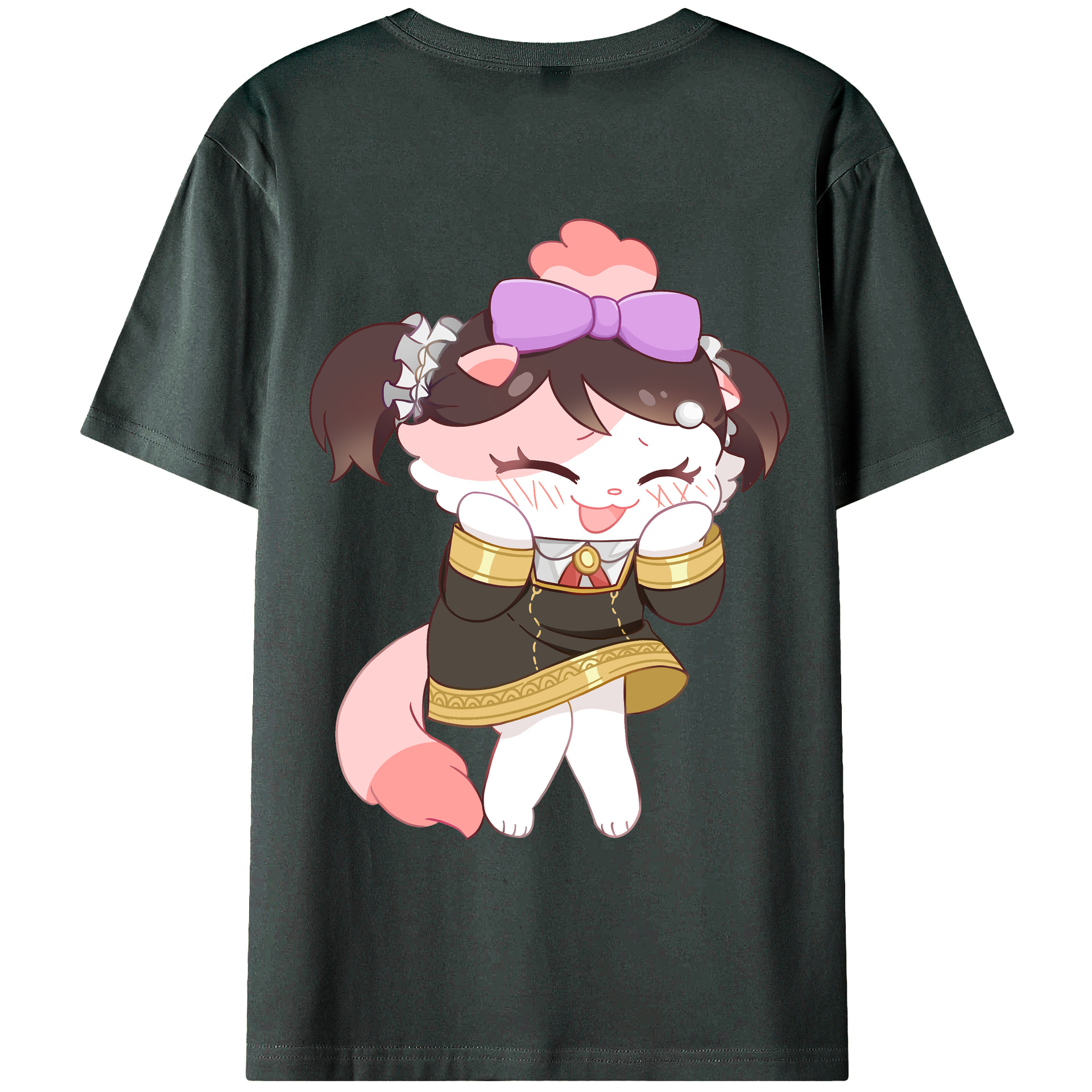 （画像用） SPY×FAMILY间谍家家酒 綿100％ メンズ半袖Tシャツ（バックプリント） 通気性